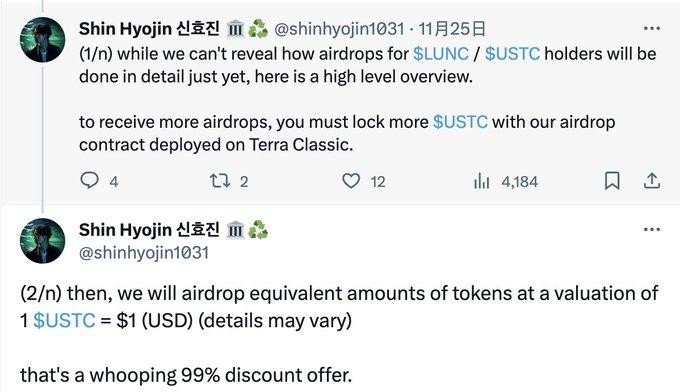 長推：一天暴漲 150%，對 USTC 理解“正式”和“正確”