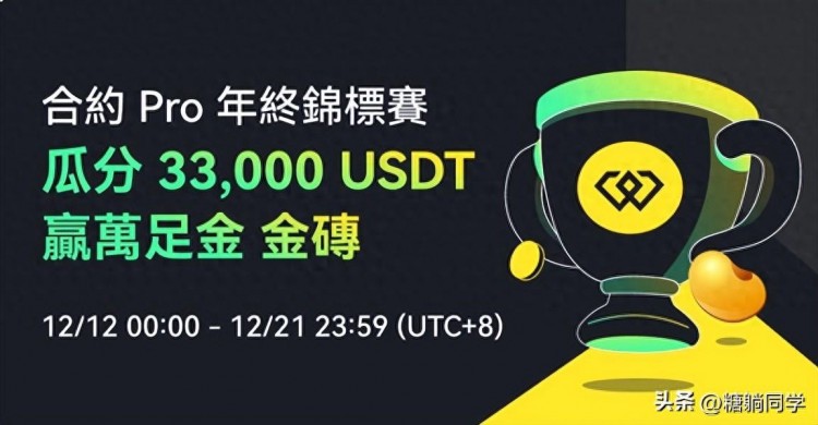 玩合約Pro贏黃金Plus！瓜分170g金磚、50g金豆、3.3萬USDT