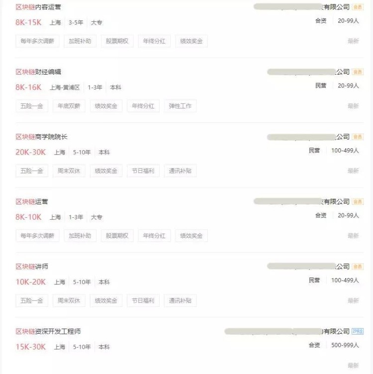 薪水“大跳水”的背后，是區塊鏈回歸理性還是涼爽？