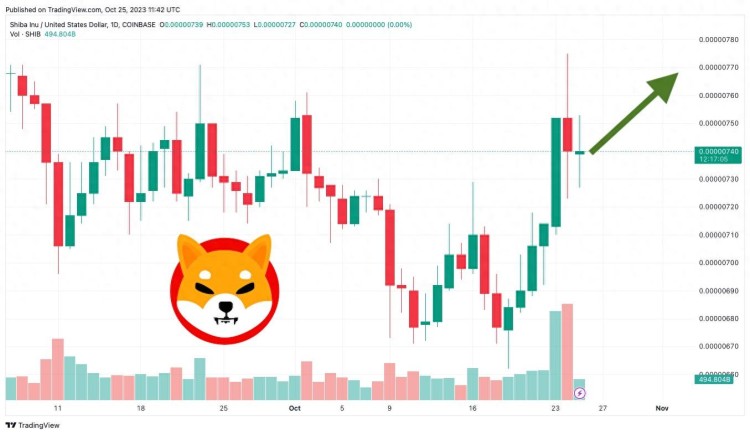 柴犬幣價格預測 由于SHIB暗示了潛在的向上爆發 牛市馬上就要來了嗎？