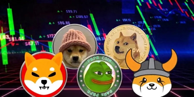 Meme幣市值前五名全軍覆沒：PEPE、Floki、Dogwifhat全線暴跌！